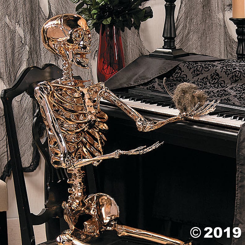 Large Gold Posable Skeleton