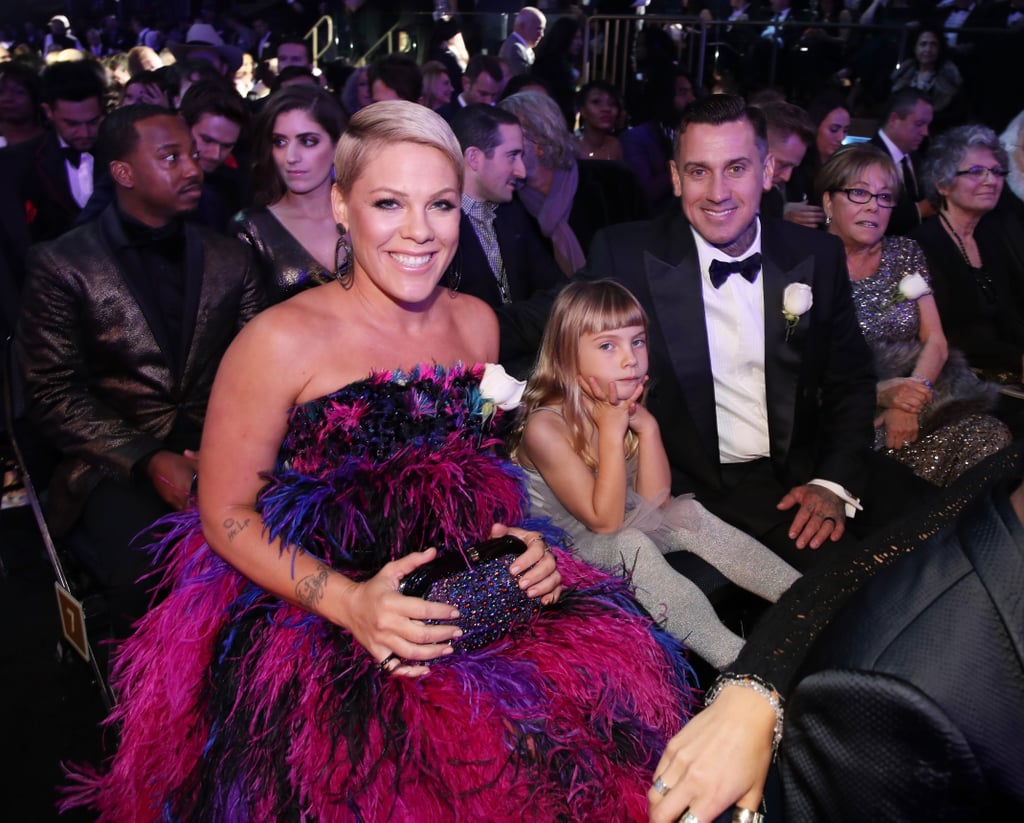 Pink and Willow Hart at 2018 Grammys
