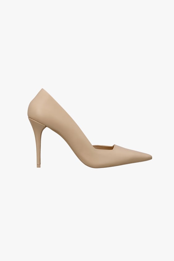 Zara x Narciso Rodriguez Leather Heeled Shoes