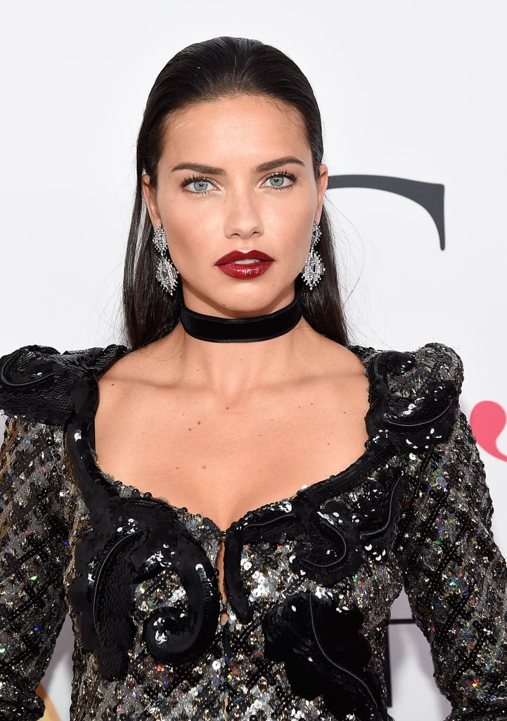 Adriana Lima at the CFDA Awards 2016