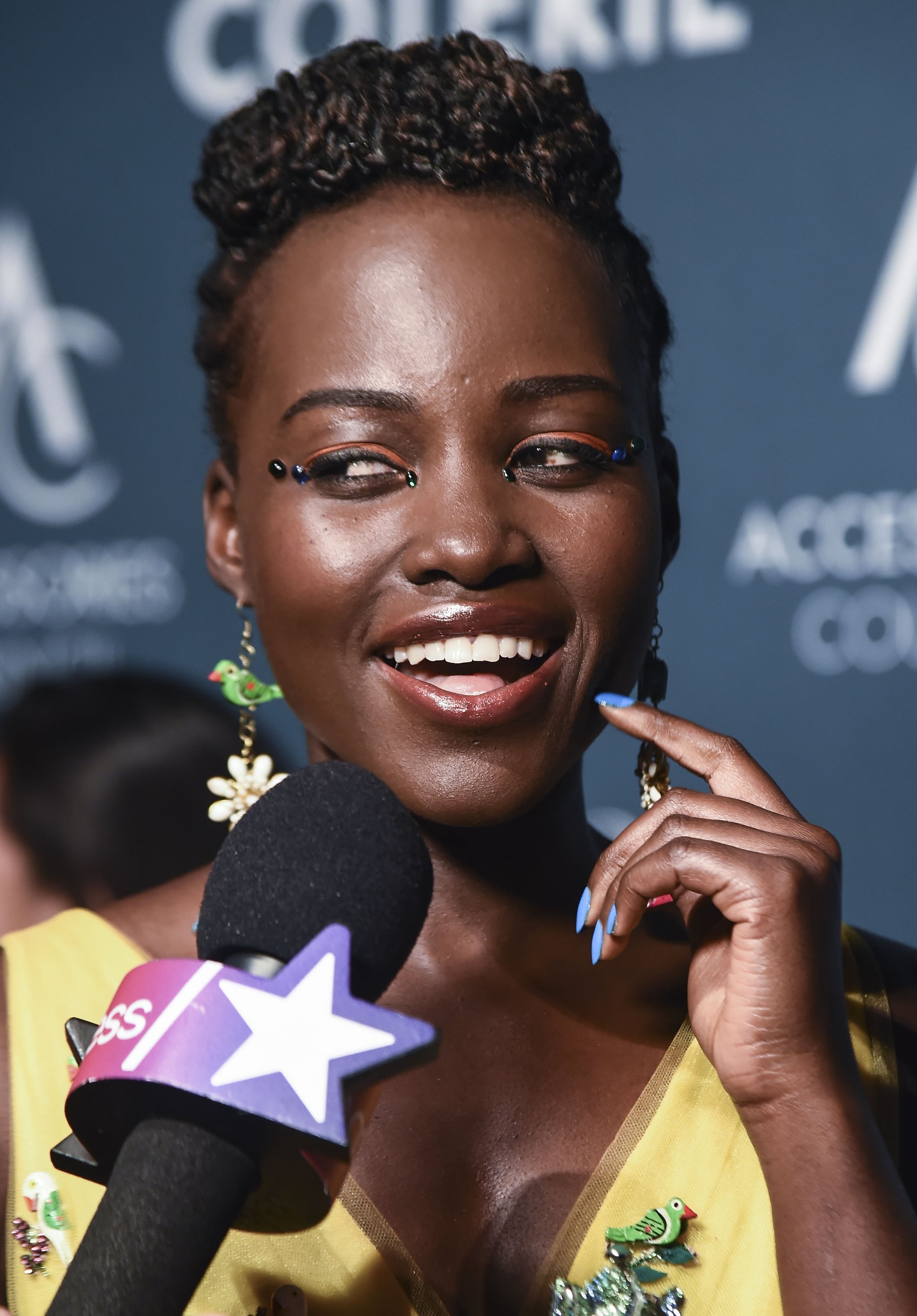 Face Jewels The Best Beauty Looks of 2018 That We re Totally