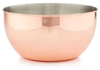 Martha Stewart Collection 3-Pc. Copper-Plated Mixing Bowl Set