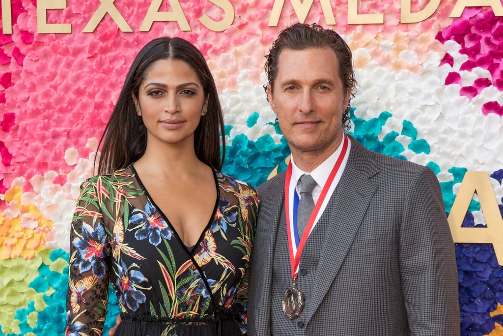 Matthew McConaughey and His Family at Texas Medal of Art