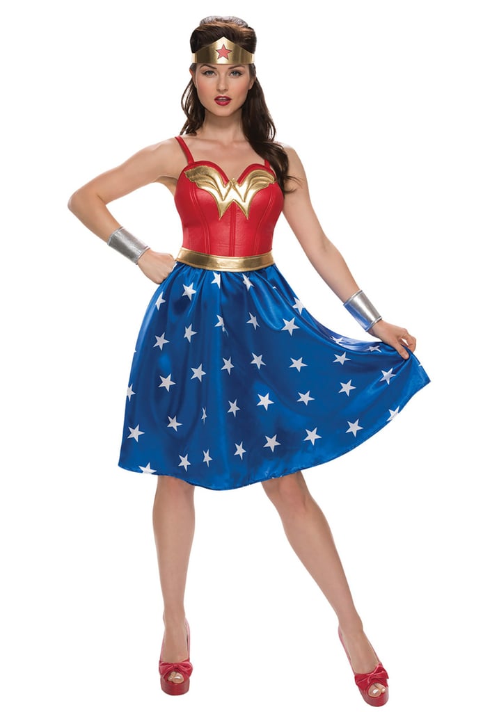 Deluxe Long Dress Wonder Woman Costume Plus Size Halloween Costumes Popsugar Love And Sex Photo 3 5965