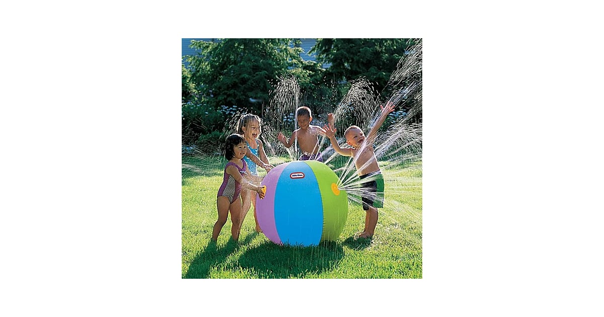 Little Tikes Ultimate Beach Ball Sprinkler Best Summer Toys 2018 POPSUGAR Family Photo 2
