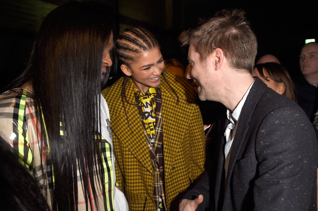 Zendaya and Christopher Bailey