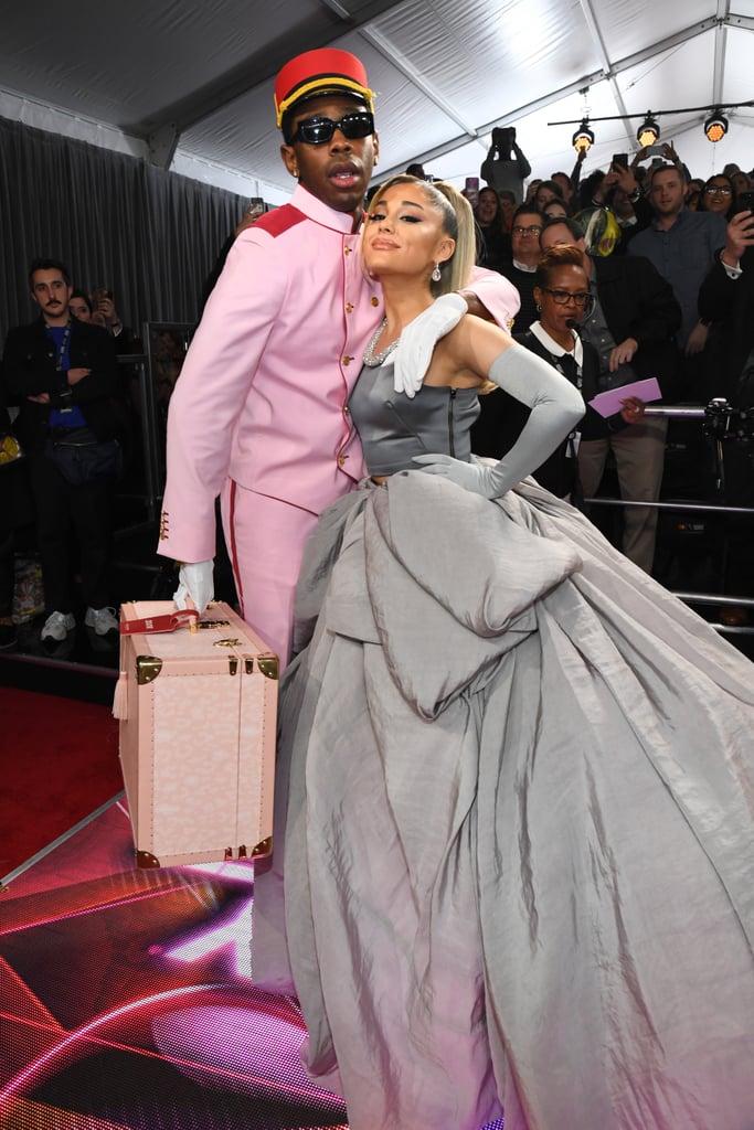 Tyler the Creator and Ariana Grande at the 2020 Grammys