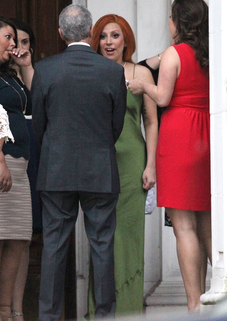 Lady Gaga at Friend's Wedding in New Orleans | Pictures