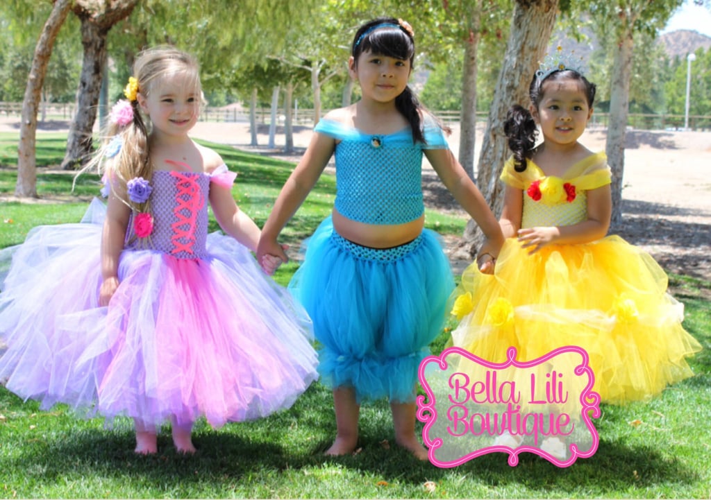 Disney Princesses Costumes Kids' Group Halloween Costume Ideas