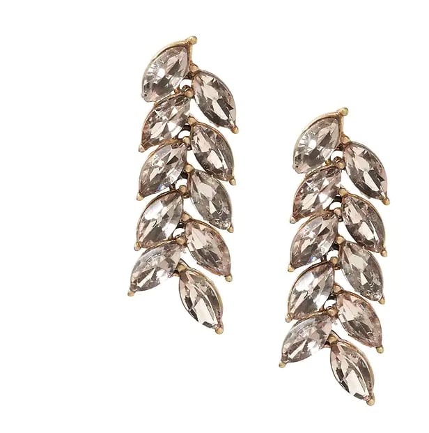 Autumn Wheat Simple Linear Earrings