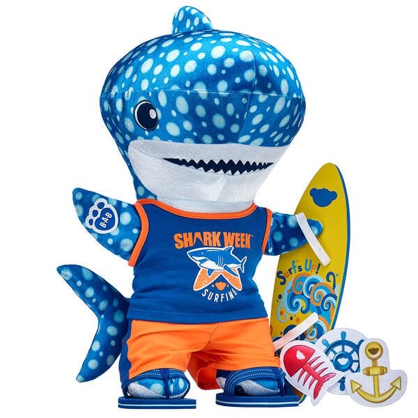 Build-A-Bear Shark Week Whale Shark Gift Set