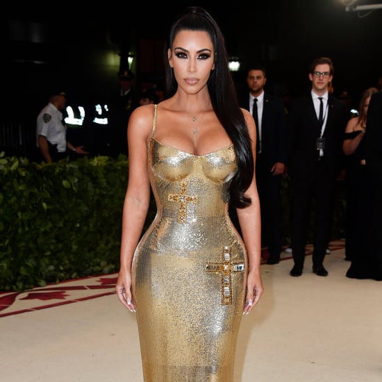 Kim Kardashian Versace Dress at the 2018 Met Gala
