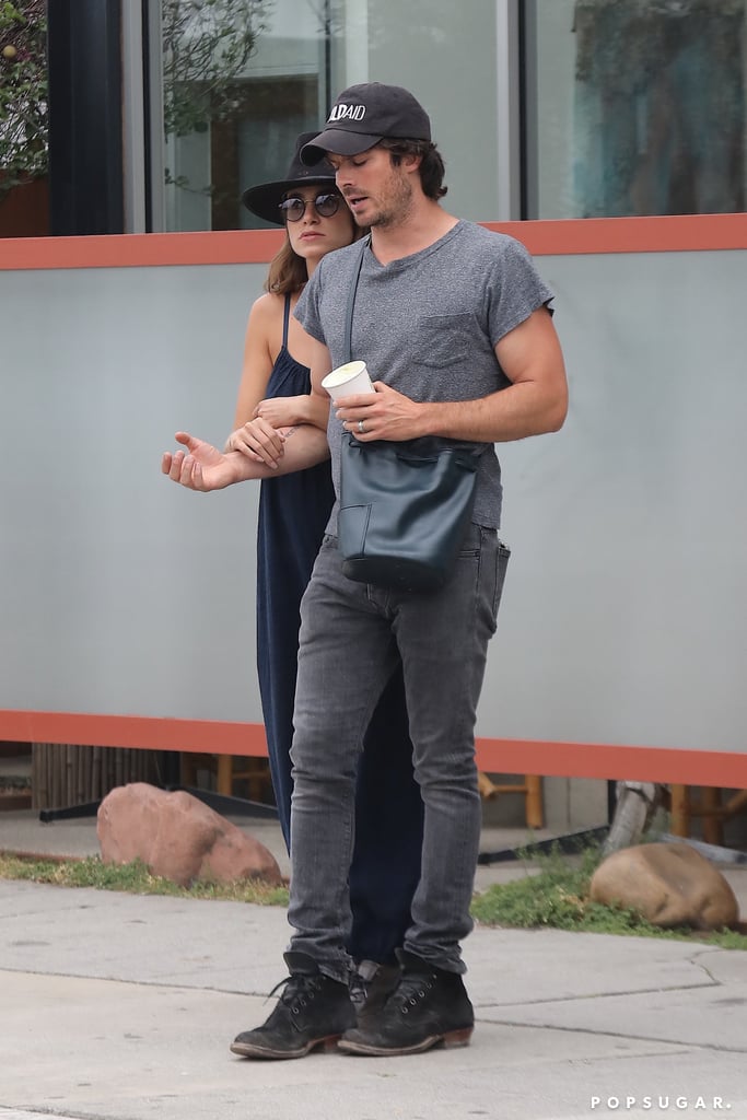 Ian Somerhalder and Nikki Reed in LA June 2017
