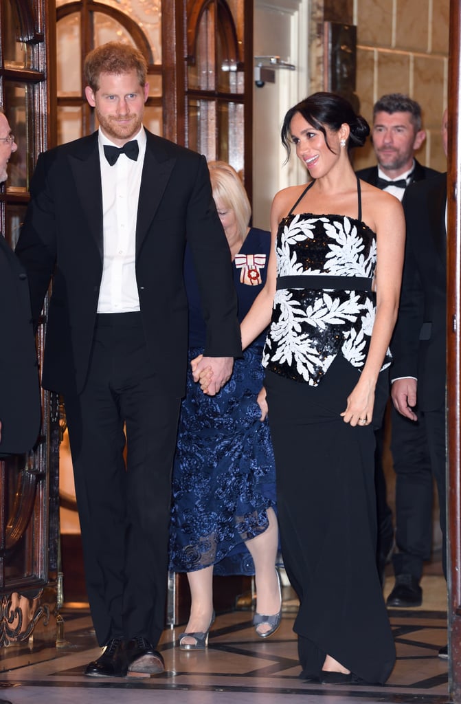 Prince Harry and Meghan Markle at Royal Variety Performance