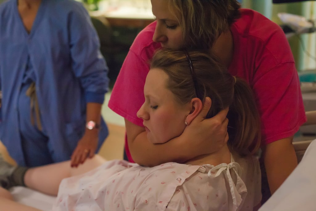 Photos of Military Birth Witnessed Over Skype