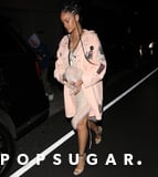 Rihanna’s Feminine Pink Outfit Has All the Frills – Including A$AP Rocky’s Necklace