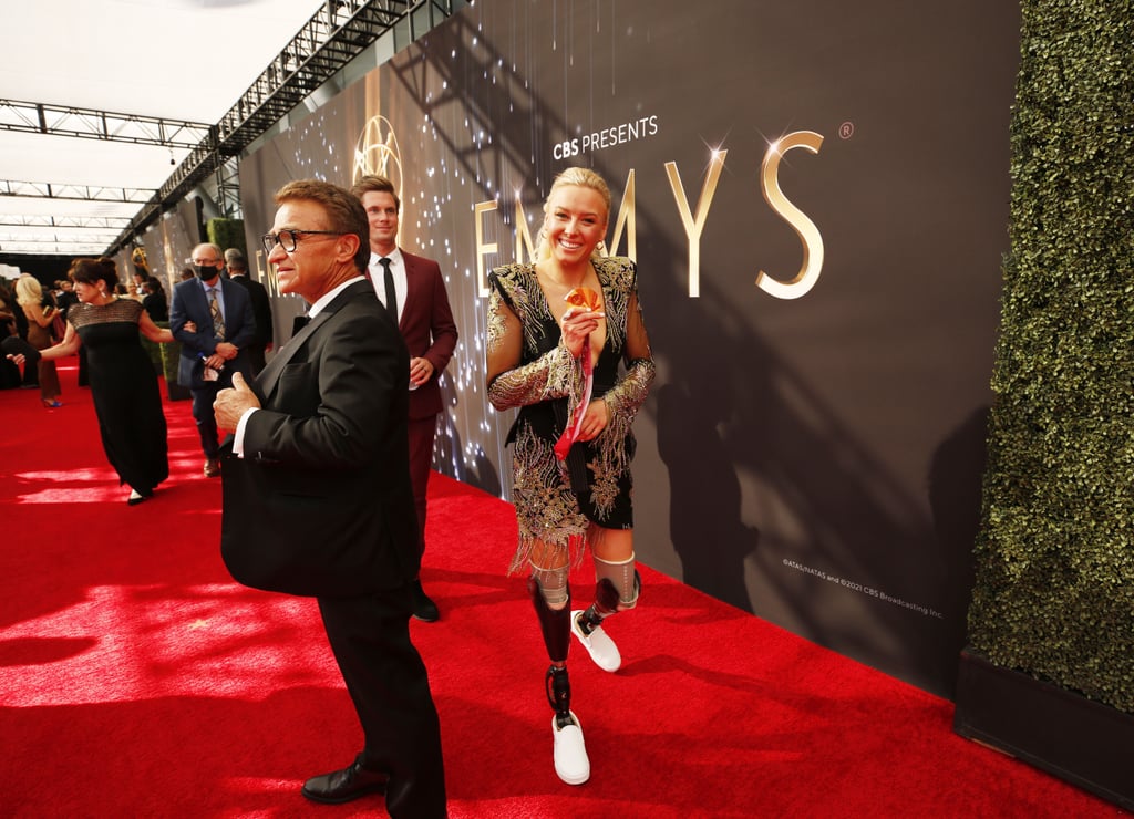 See Jessica Long With Her Olympic Gold Medal at the Emmys