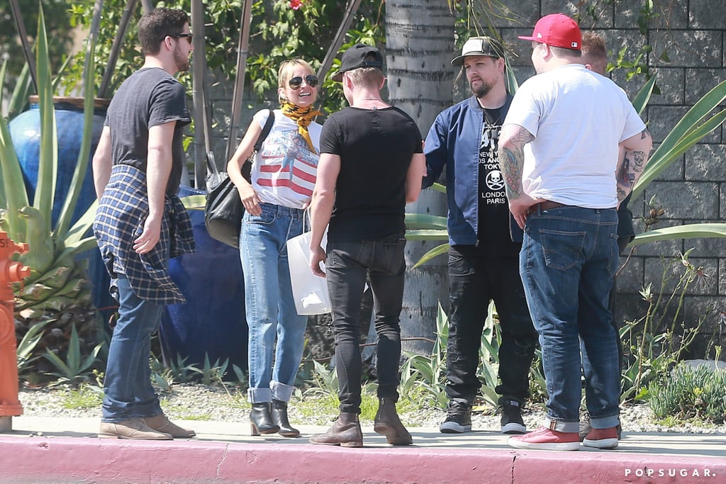 Joel Madden and Nicole Richie Out in LA April 2016