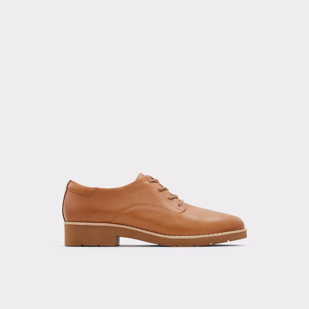 Most Comfortable Oxford Shoes: Aldo Cerquedaflex Cognac Oxfords
