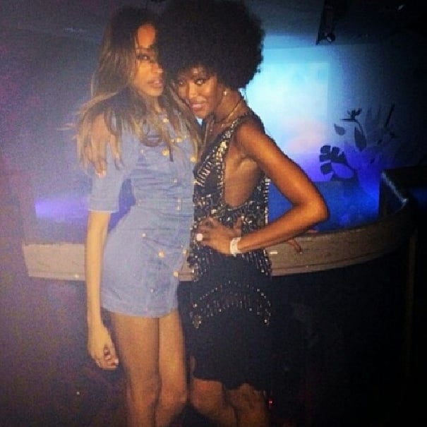 Jourdan Dunn and Naomi Campbell