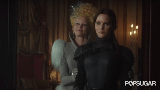 But she's really worried about Katniss.