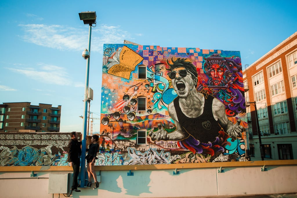 LA Freewalls Engagement Shoot