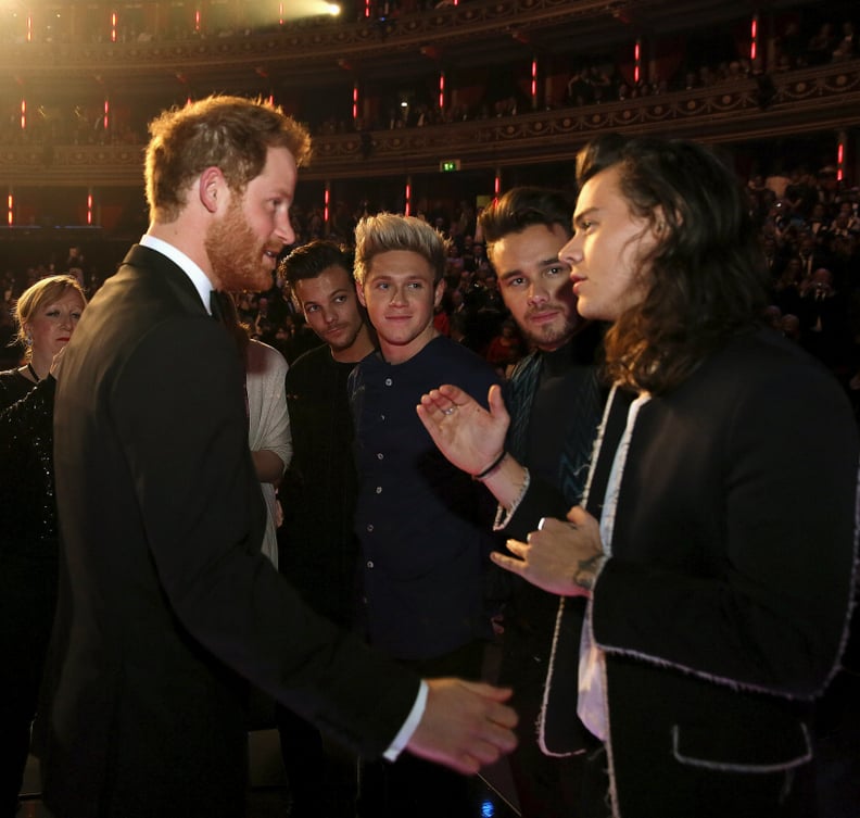 When Prince Harry Collided With the Boys of One Direction