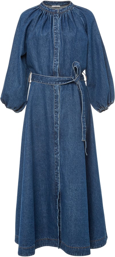 co denim midi dress