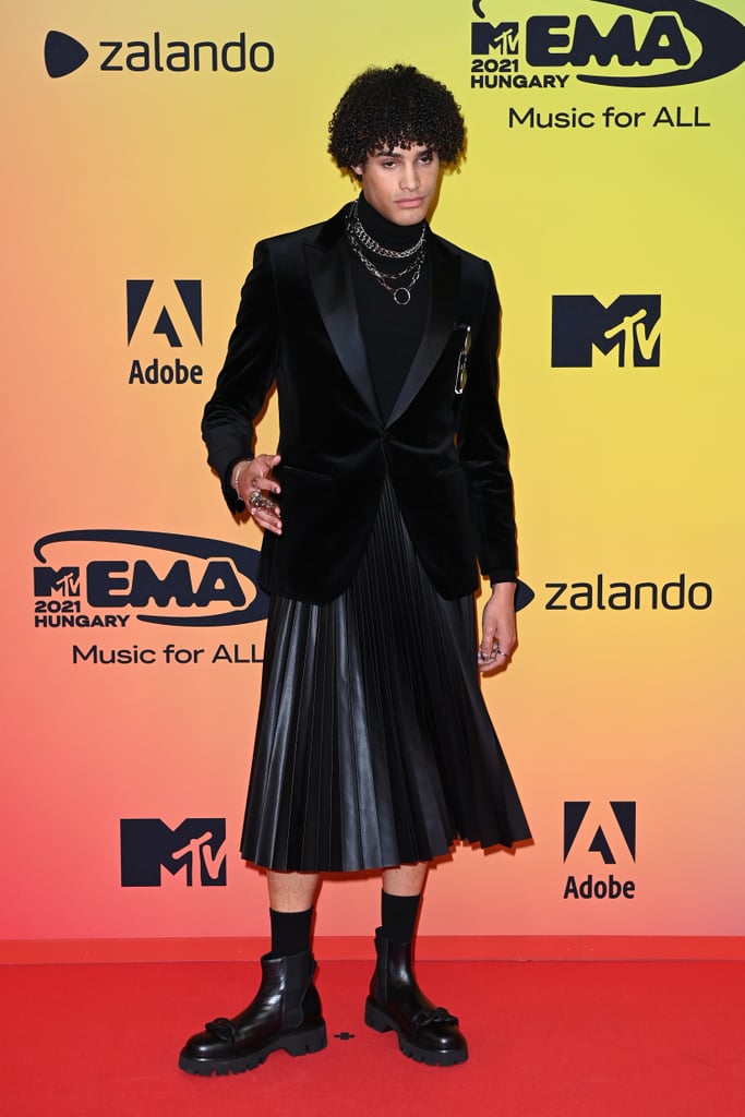 William Ernult at the MTV EMAs 2021