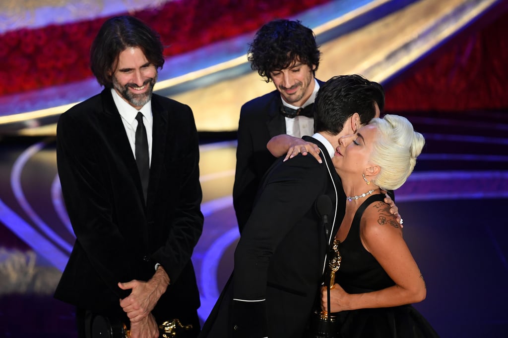 Lady Gaga Shallow Acceptance Speech At 2019 Oscars Video Popsugar Entertainment Photo 9