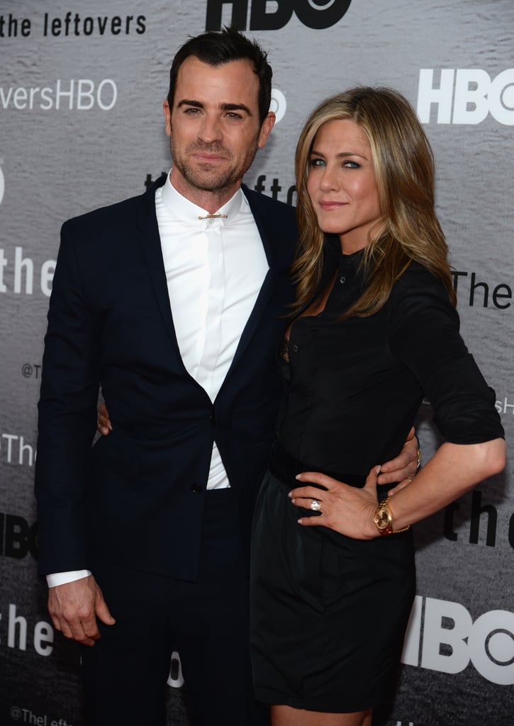 Justin Theroux and Jennifer Aniston The Leftovers Premiere