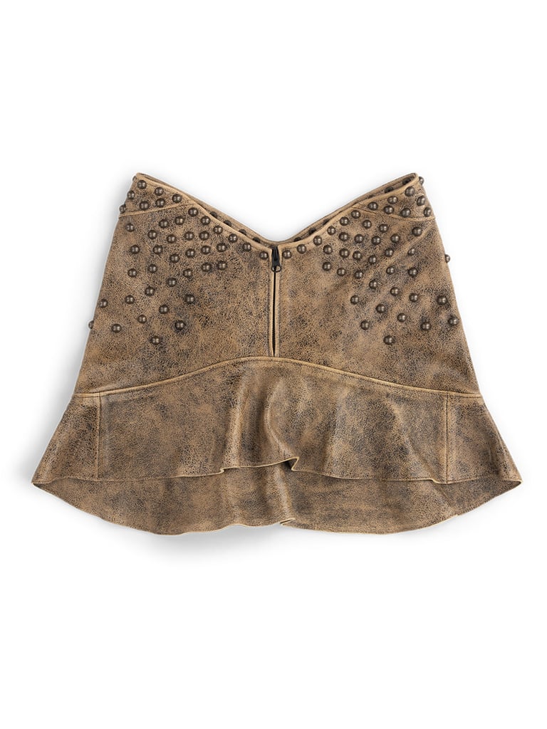 KNWLS Claw Skirt Washed Brown