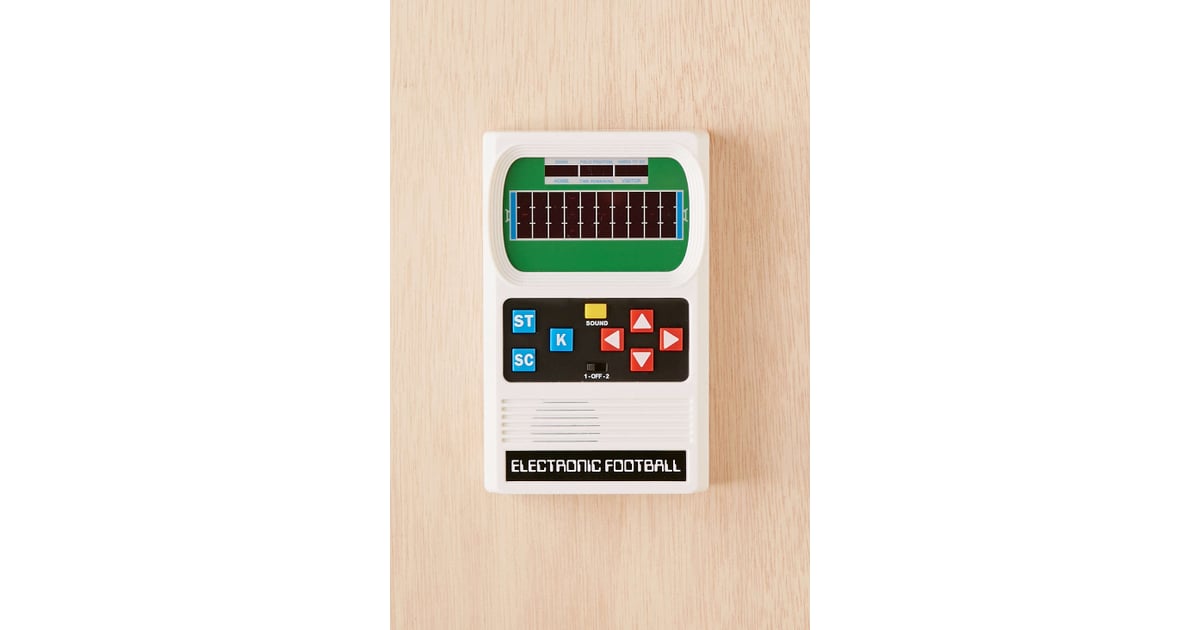 retro handheld football game