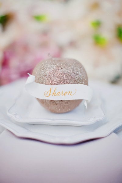 Glitzy Storybook Apple Place Settings Glitzy Storybook Apple Place Settings