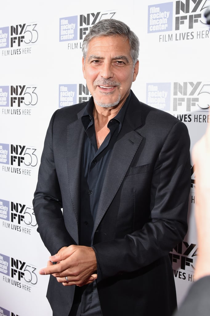 Amal and George Clooney at NYC Film Festival 2015