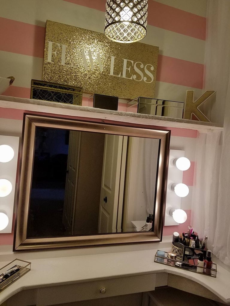 Husband Makes Wife Closet Vanity