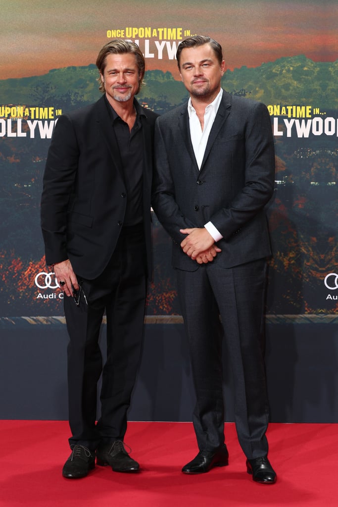 Brad Pitt and Leonardo DiCaprio at the Berlin Premiere of Once Upon a Time in Hollywood