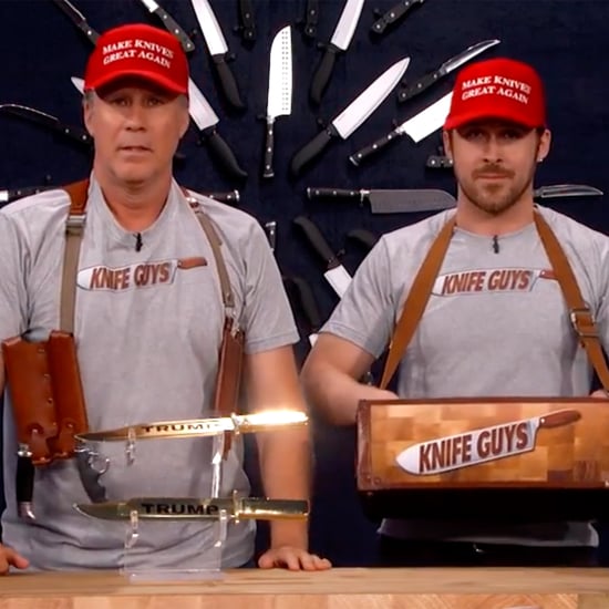 Ryan Gosling and Will Ferrell "Knife Guys" Skit 2016 | Video