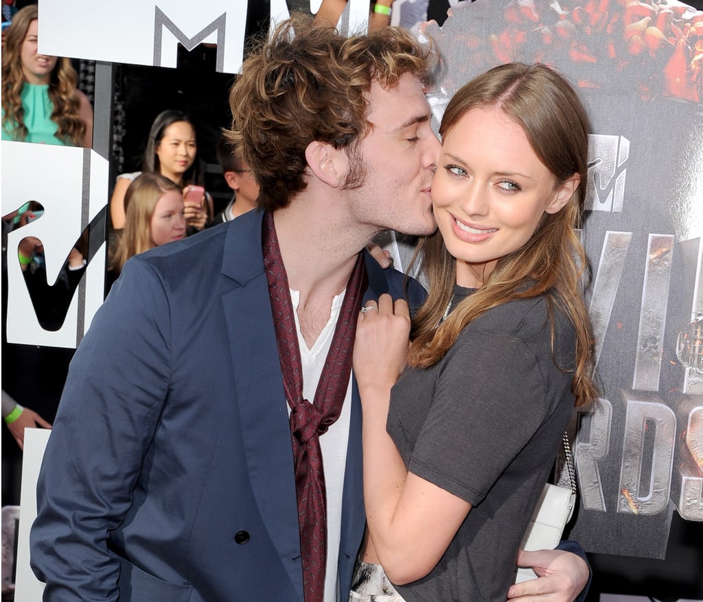 Sam Claflin and Laura Haddock Cute Pictures