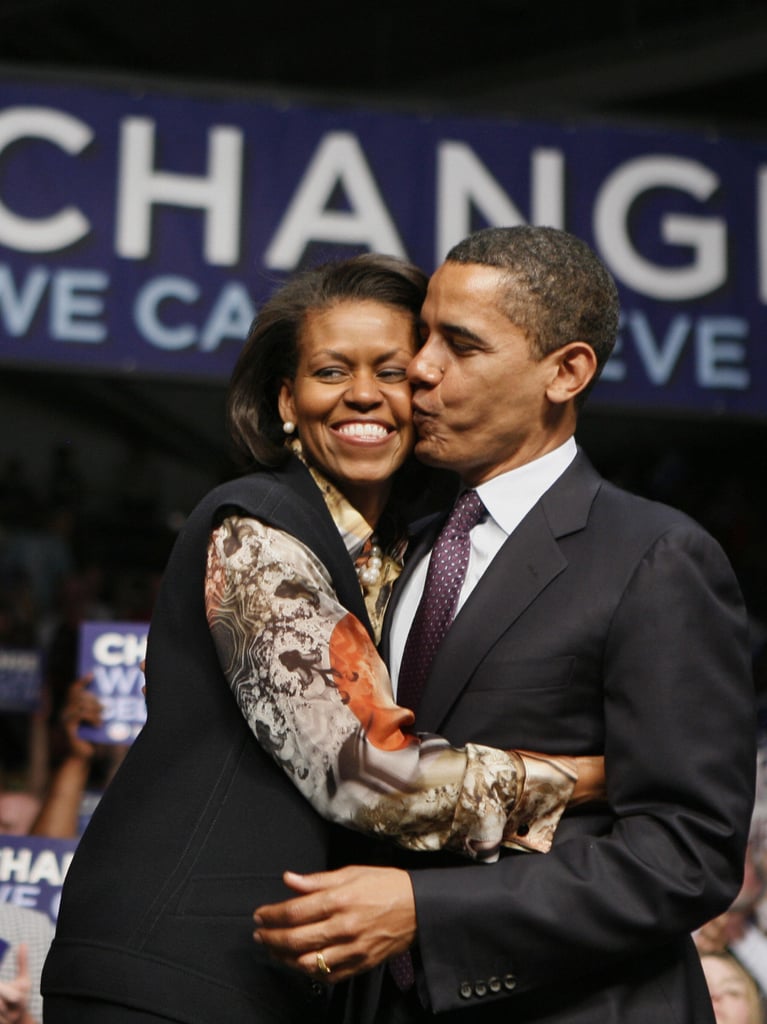 Barack And Michelle Obama Pda Popsugar Love And Sex 3843