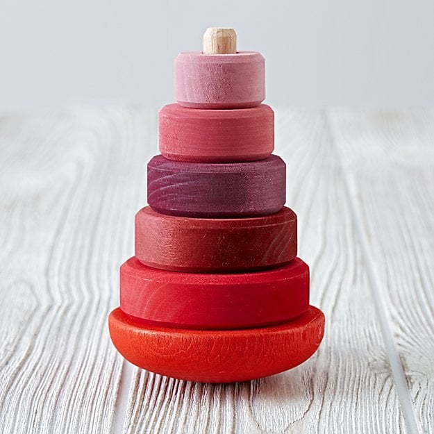 little dutch rocking ring stacker pink