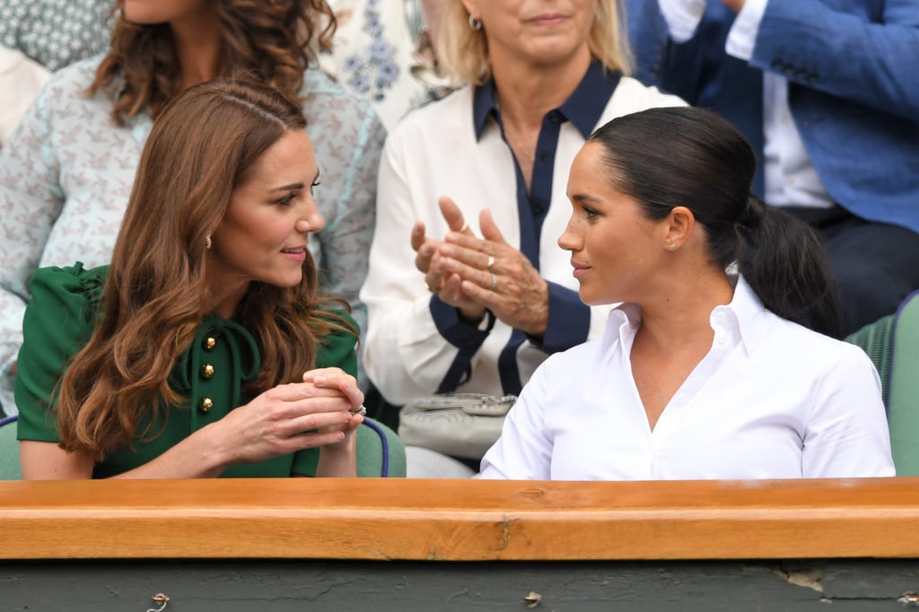 Meghan Markle and Kate Middleton at Wimbledon 2019 Pictures