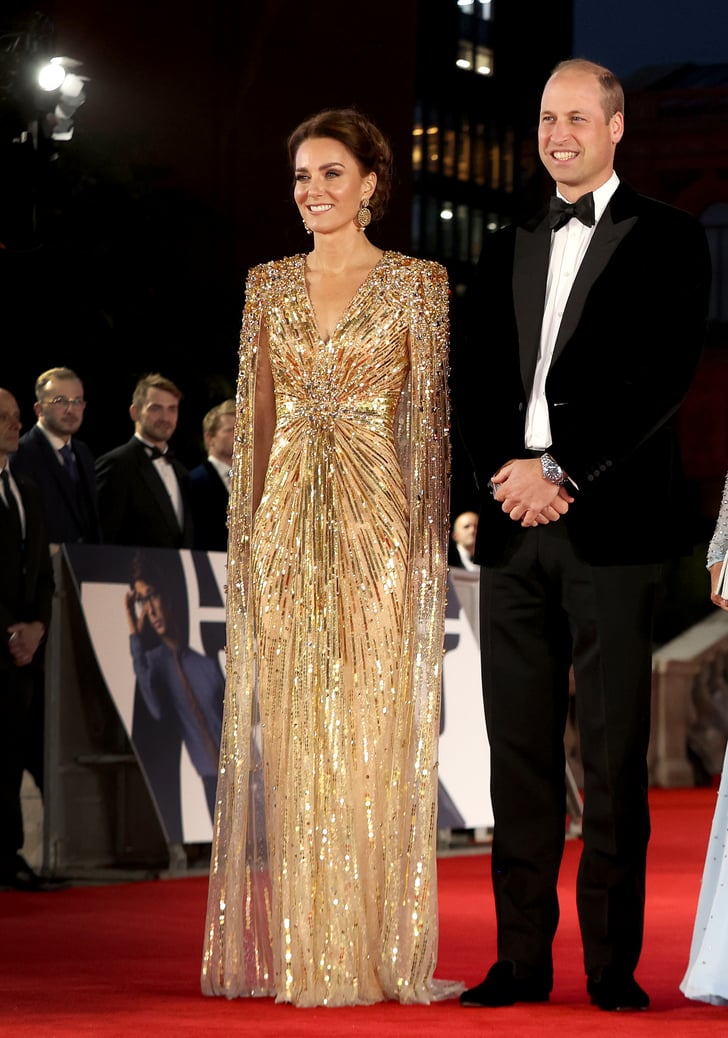 Kate Middleton at the No Time to Die World Premiere | No Time to Die ...