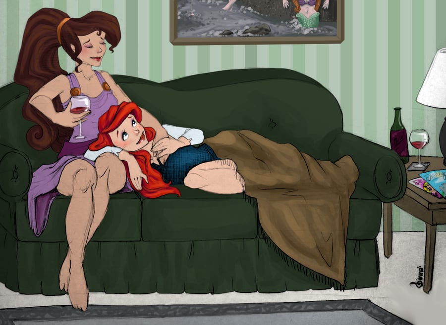 Meg and Ariel