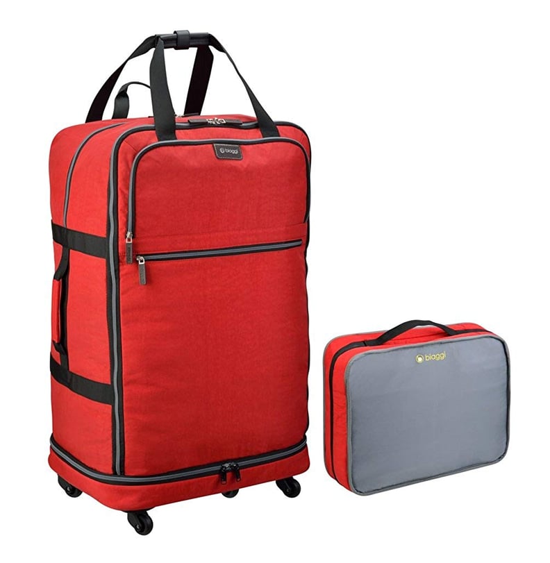 Biaggi Luggage Zipsak Micro Fold Spinner Suitcase