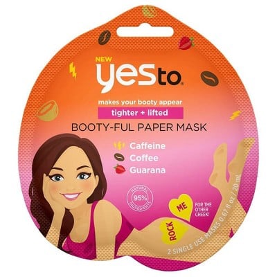 Yes To Tighter + Lifted Booty-Ful Paper Mask