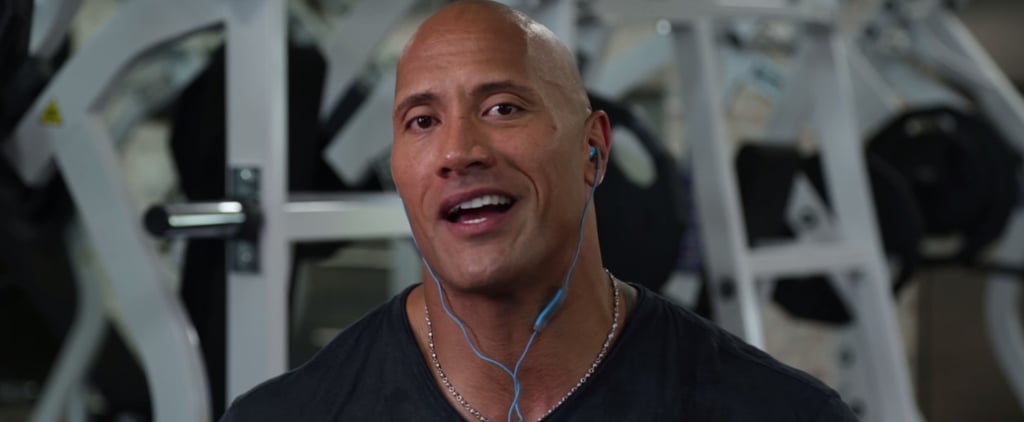 Dwayne Johnson Reacts to His First WWE Match Video 2016
