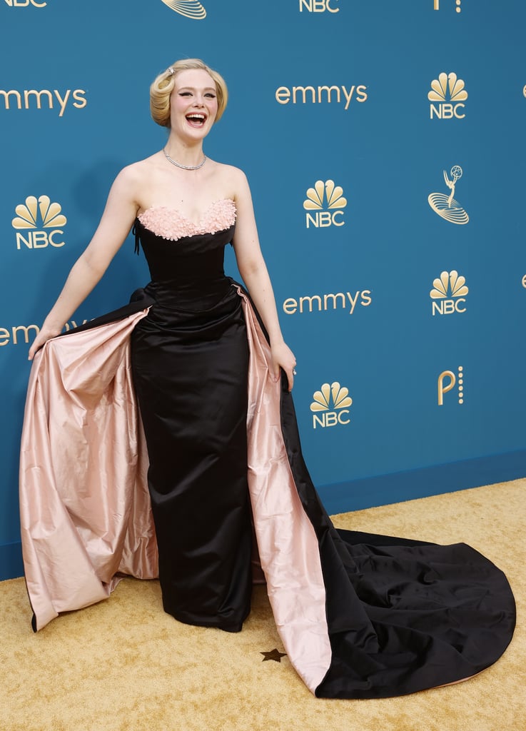 Elle Fanning Emmys Red Carpet Dress | Photos