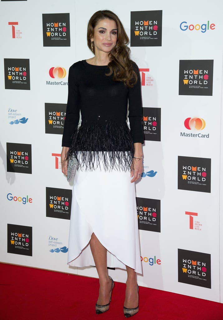 Queen Rania of Jordan at Women in the World Summit 2015