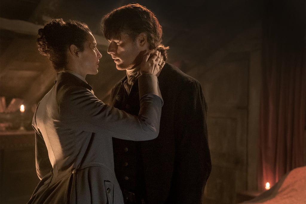 Jamie and Claire's Reunion on Outlander Photos